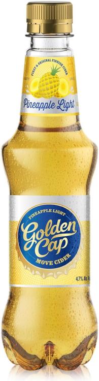 Golden Cap Pineapple Light Cider 45cl 4,7% kertamuovipullo siideri