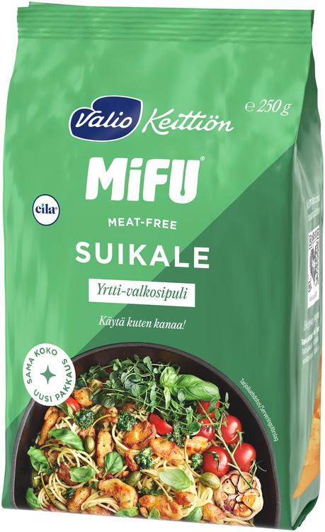 Valio MiFU® e250 g suikale Yrtti-valkosipuli laktoositon