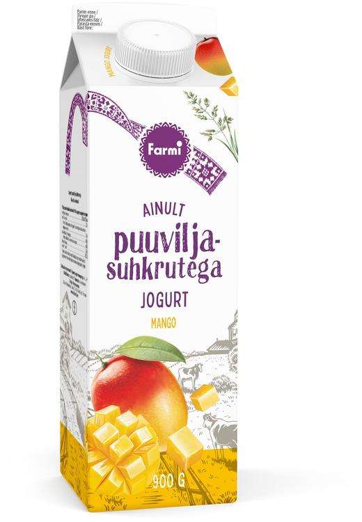 Mango joogijogurt, 900g