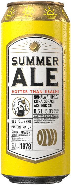 OLVI Summer Ale 5,0 % olut 0,5 l tlk