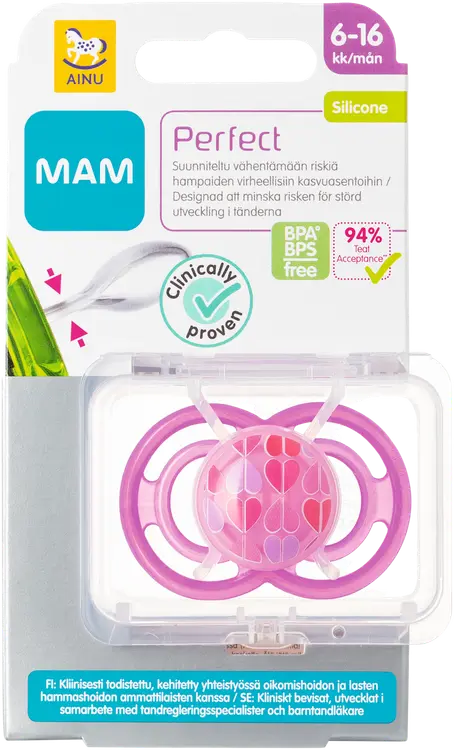 Ainu Mam Perfect 6-16kk 1kpl silikooni tutti