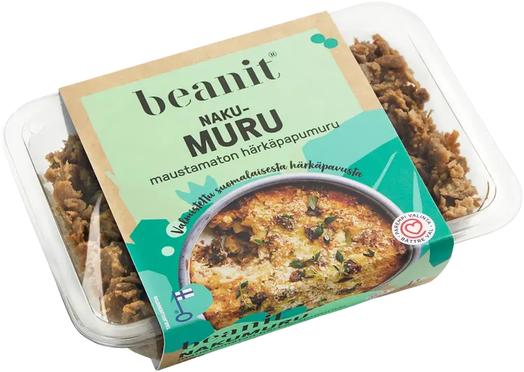 Beanit® maustamaton härkäpapumuru 250g