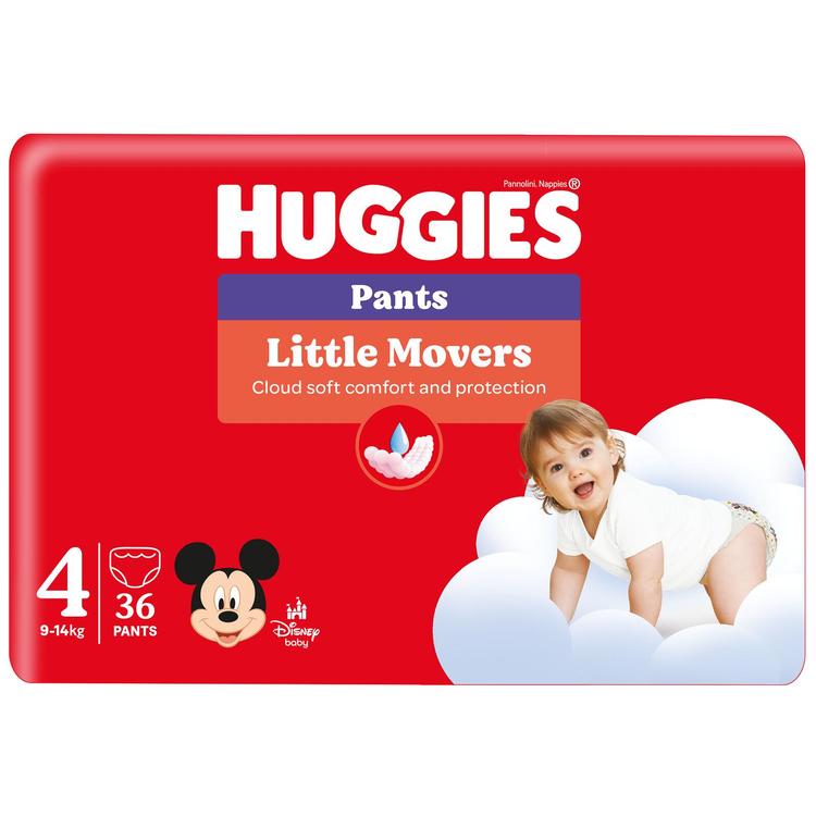 Huggies Housuvaippojen koot 4 36 st