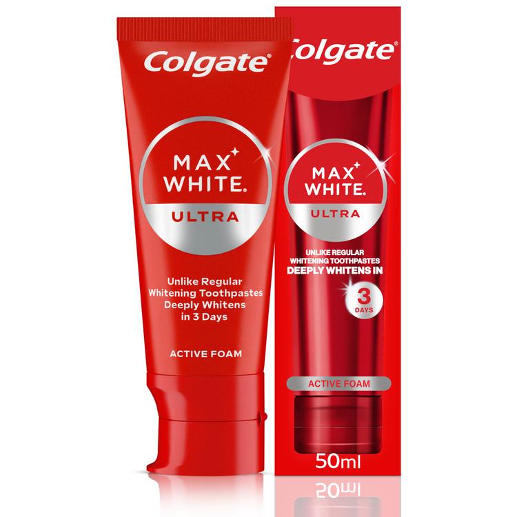 Colgate Max White Ultra Active Foam hammastahna 75ml