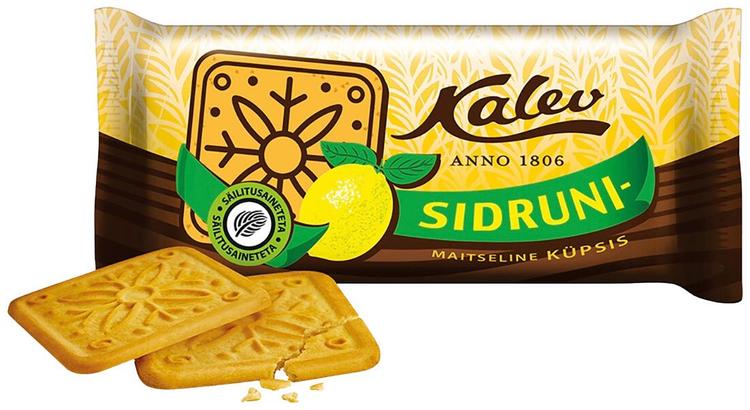 Kalev sidrunimaitseline küpsis 163 g