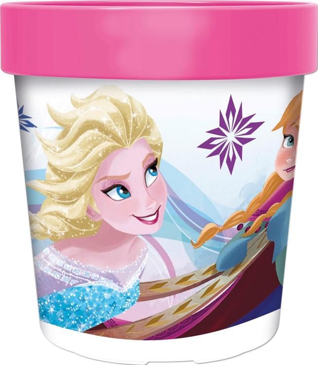 Stor muovilasi Frozen 0,25 l 2-värinen