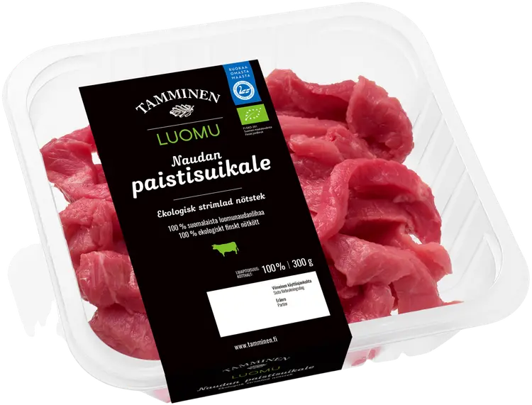Tamminen luomunaudan paistisuikale 300g