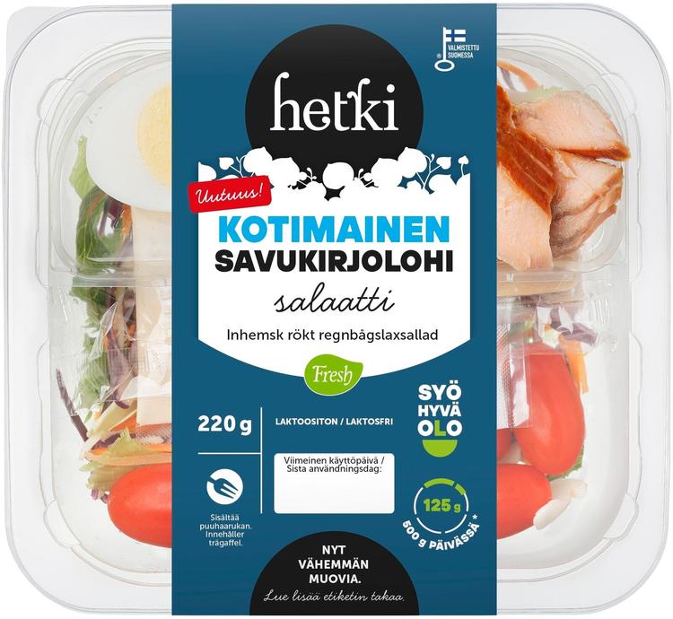 Fresh Hetki Delisalaatti Kotimainen savukirjolohi 220 g