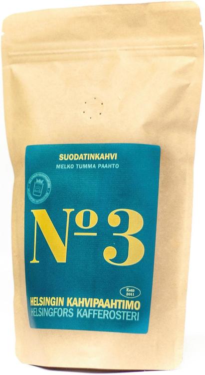 Helsingin Kahvipaahtimo Blend N°3 250 g papu