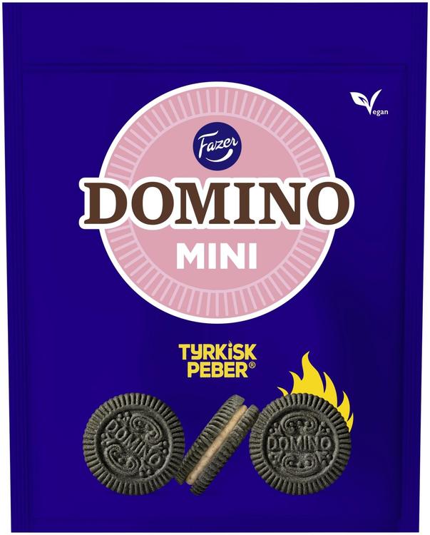 Domino Mini 99g Tyrkisk Peber täytekeksi