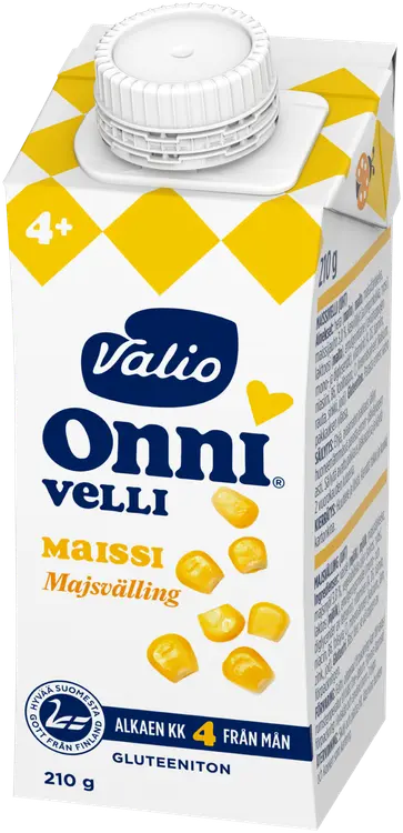 Valio Onni® maissivelli 210 g UHT (alk 4 kk)