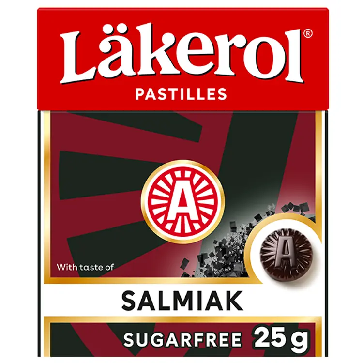 Läkerol Classic Salmiak pastilli 25g