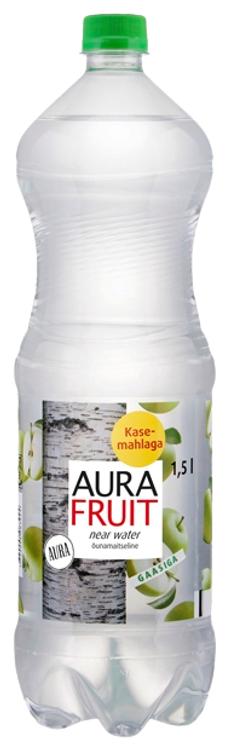 Aura Fruit kasemahlaga õunamaitseline vesi 1,5L