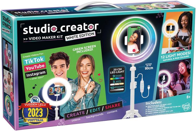 Video maker kit kodustuudiokomplekt