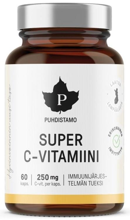 Puhdistamo Super C-Vitamiinikapseli 60 kaps