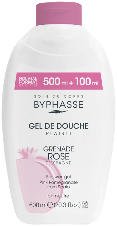 Byphasse suihkusaippua pomegr. 600ml