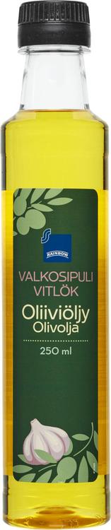Rainbow valkosipulinmakuinen oliiviöljy 250 ml