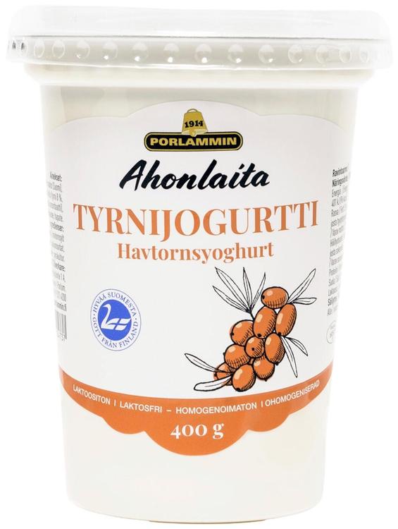 Porlammin Ahonlaita Tyrnijogurtti 400g