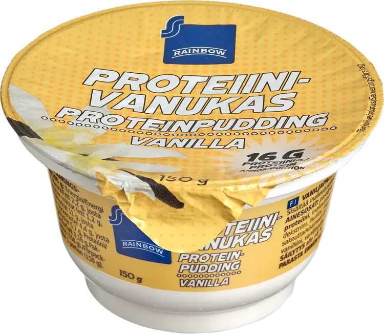 Rainbow 150g vanilla proteiinivanukas