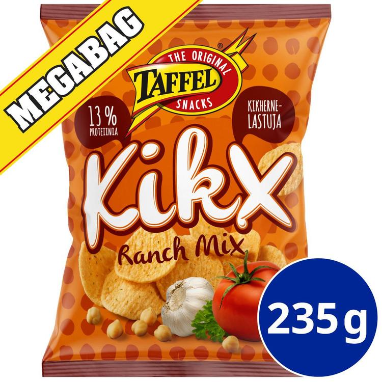 Taffel KikX ranch mix maustettu kikhernelastu 235g