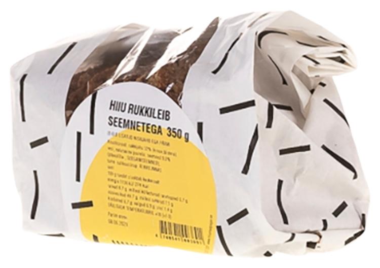 Rukkileib seemnetega, 350 g