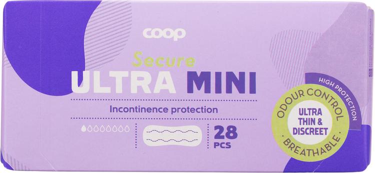 Coop inkontinenssisuoja ultra mini 28 kpl