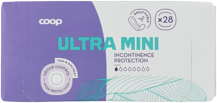 Coop inkontinenssisuoja ultra mini 28 kpl