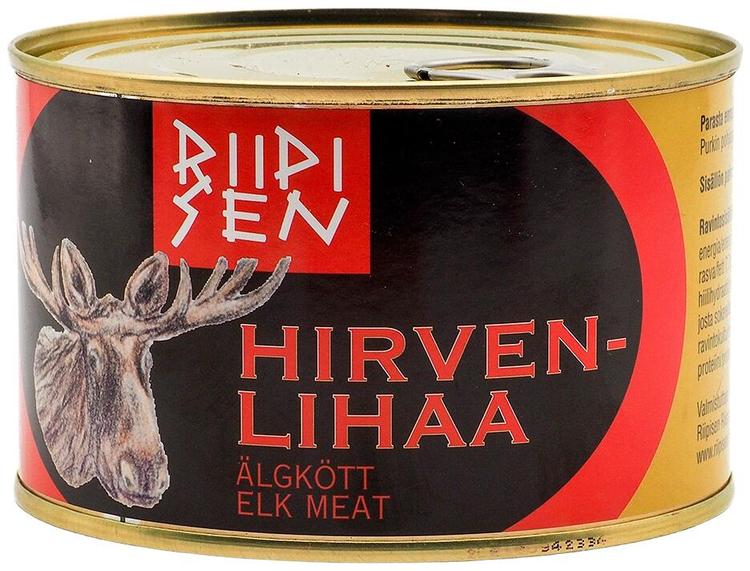 Riipisen Riistaherkut Oy Hirvenlihasäilyke 400g