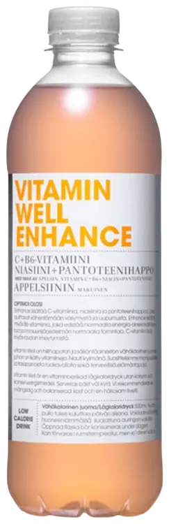 Vitamin Well Enhance hyvinvointijuoma 500ml