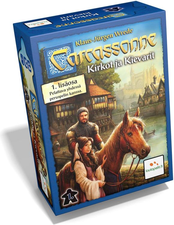 Lautapelit.fi Carcassone Kirkot ja kievarit - 1.lisäosa ikä 7+