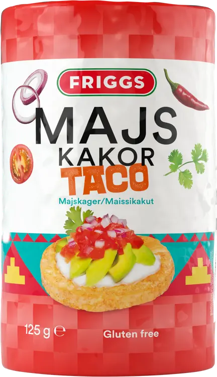 Friggs Gluteeniton Taco Maissikakku 125g
