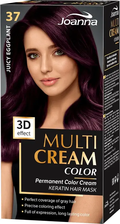 Joanna Multi Cream hiusväri 37 Juicy eggplant permanent
