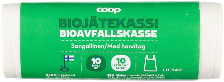 Coop biojätekassi 10 l 10 kpl