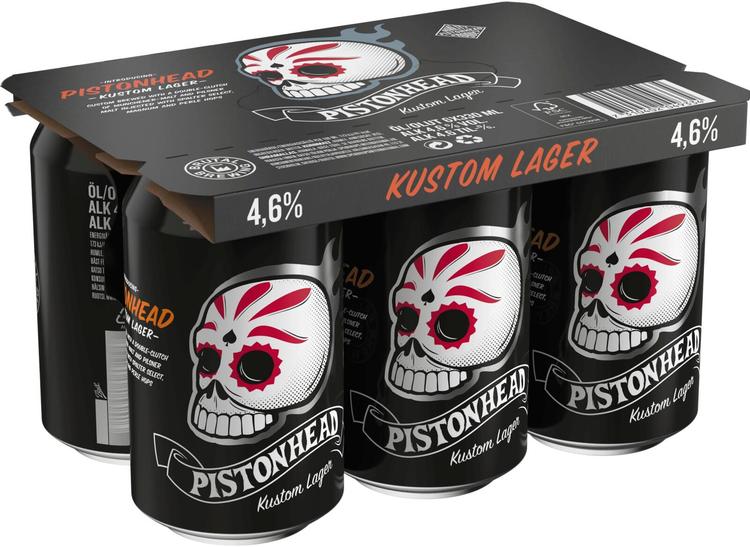 Pistonhead Kustom Lager 4,6% 0,33l 6-pack