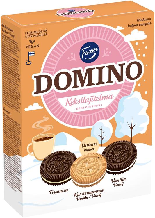 Fazer Domino Keksilajitelma 525g