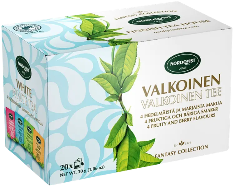 Nordqvist Valkoinen tee 20x1,5g RFA