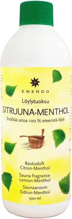 Emendo 500 ml Löylytuoksu Sitruuna-Menthol