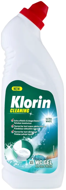 Klorin Cleaning Alpine Fresh wc-geeli 750ml