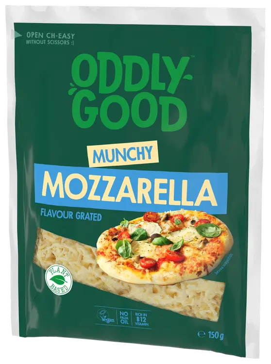 Oddlygood® e150 g grated mozzarella flavour