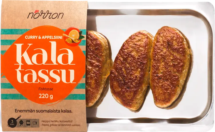 Norron Kalatassu curry & appelsiini 220g