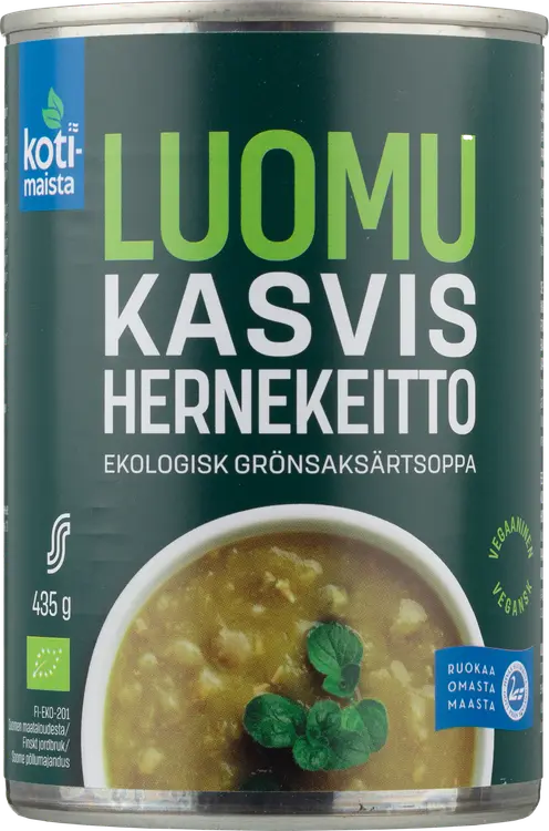 Kotimaista kasvishernekeitto luomu 435 g