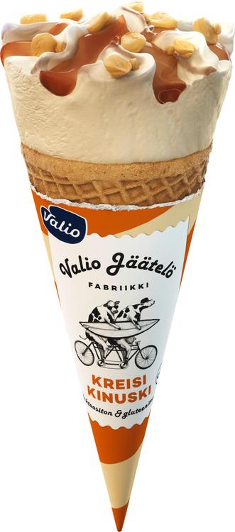 Valio jäätelö tuutti 112 ml kreisi kinuski laktoositon