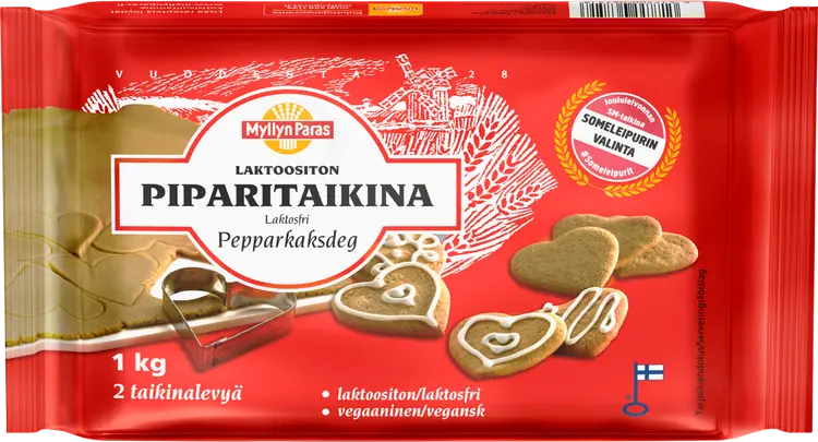 Myllyn Paras Laktoositon Piparitaikina 1kg pakaste