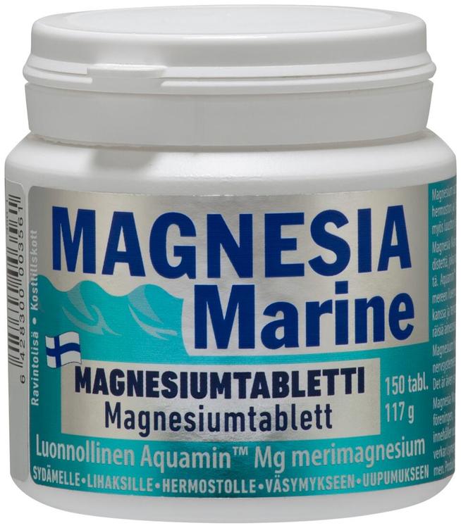 Magnesia Marine magnesiumtabletti 150 tabl