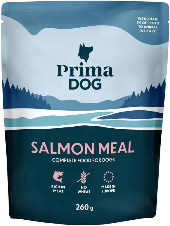 PrimaDog Lohi-ateria 260 g