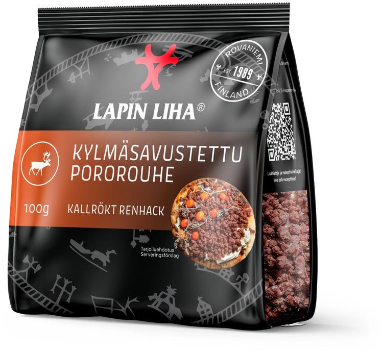 Lapin Liha Kylmäsavustettu pororouhe 100g