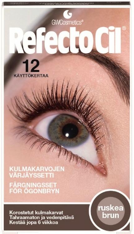REFECTOCIL KULMAKARVOJEN VÄRJÄYSSETTI 5ML+5ML RUSKEA