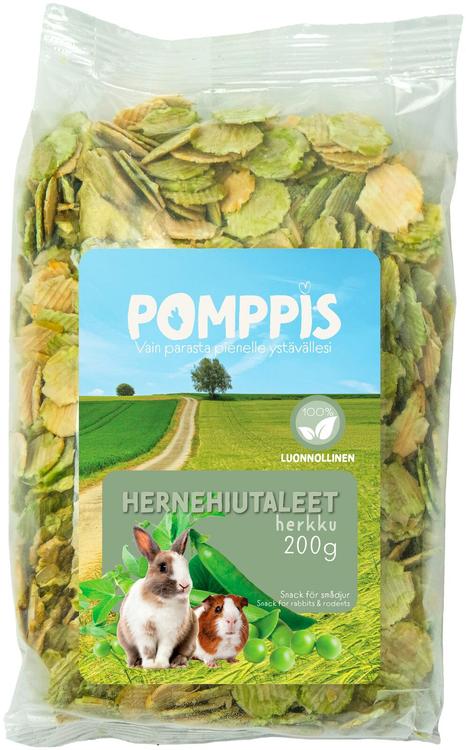 Pomppis jyrsijän hernehiutaleet 200g