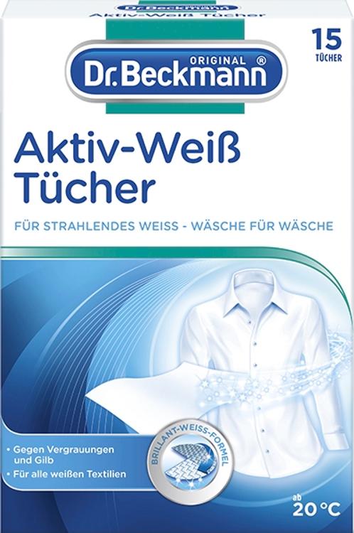 Dr. Beckmann valgenduslapid masinpesuks 15 tk