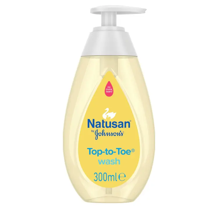 Natusan by Johnson's Top-to-toe pesuneste 300ml
